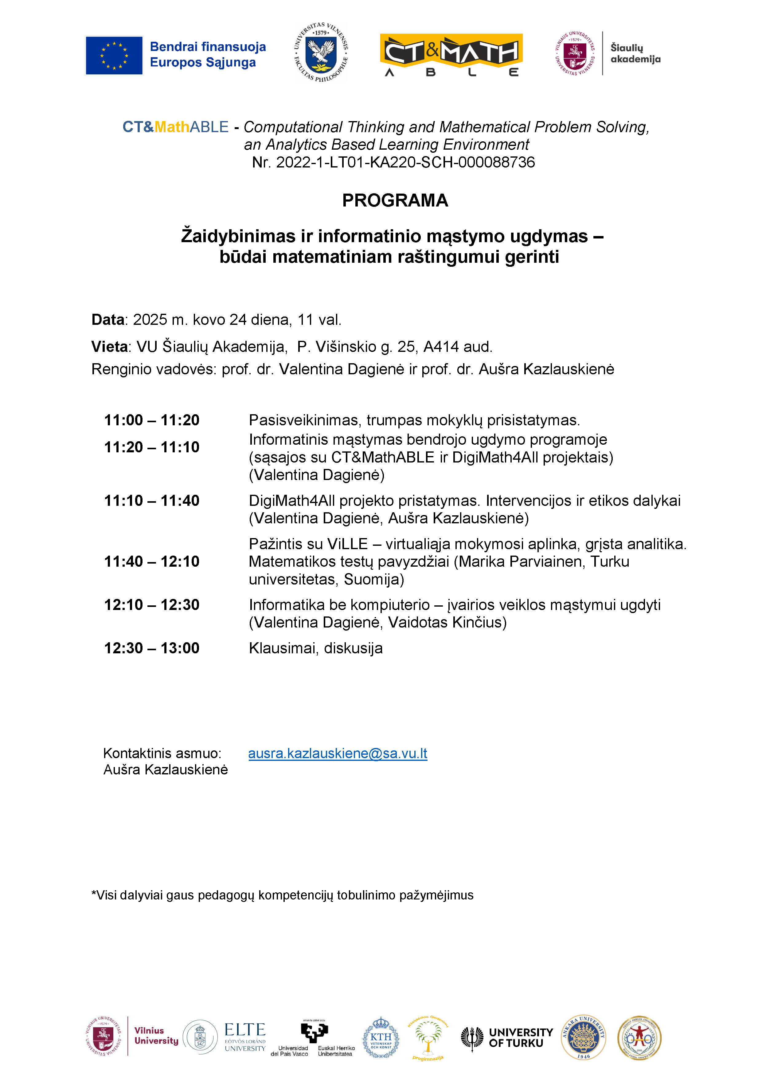 Žaidybinimas ir informatinio mąstymo ugdymas