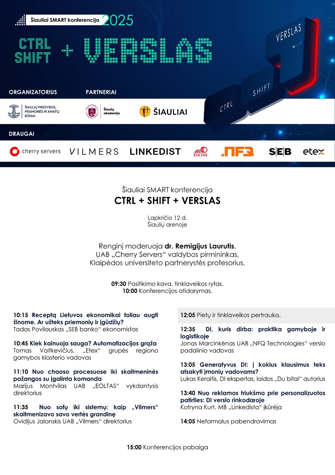 KONFERENCIJOS PROGRAMA