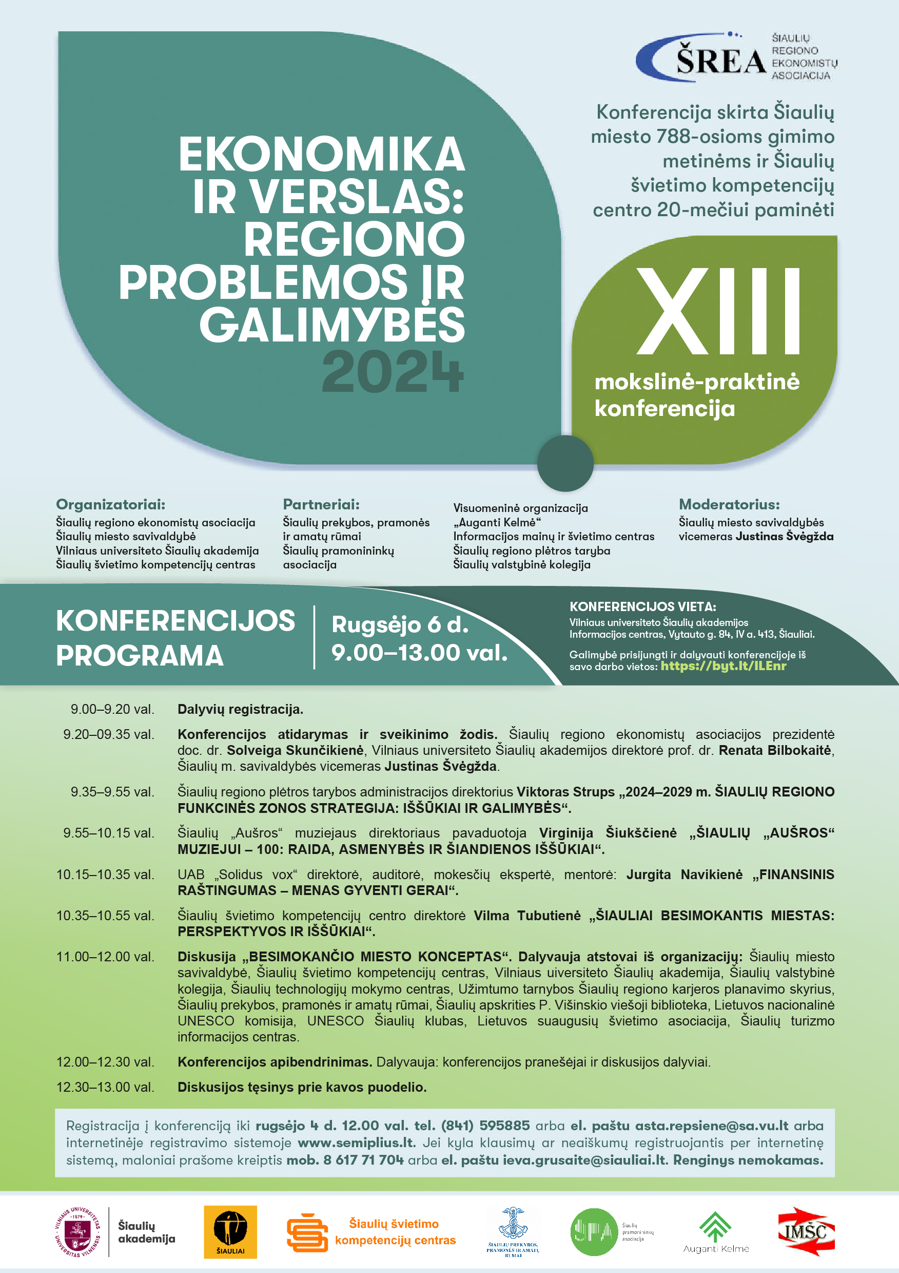 Konferencijos programa 2024